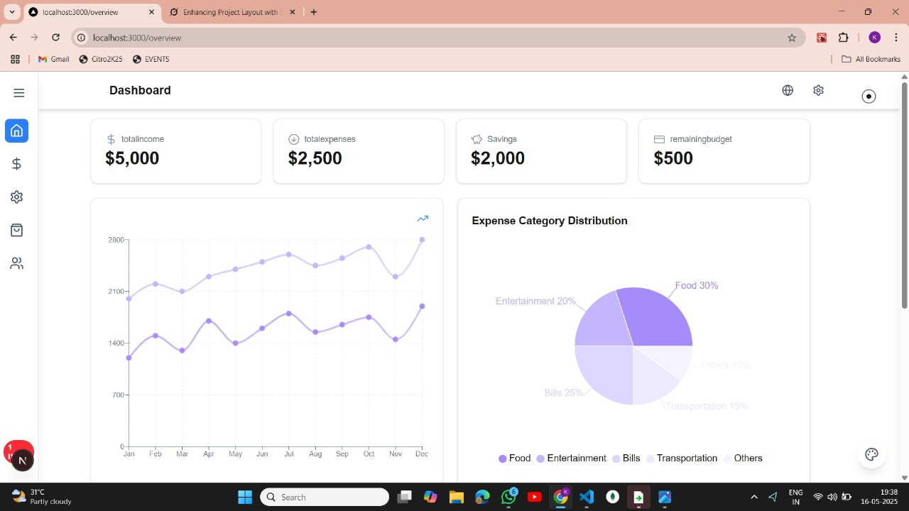 AI-Generated Finance Web-App